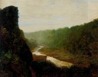 Grimshaw, John Atkinson - Landscape With A Winding River